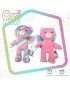 Peluches Gato oso mariposa