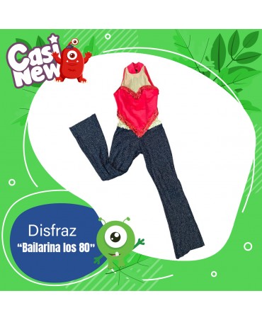 Disfraz bailaruna los 80